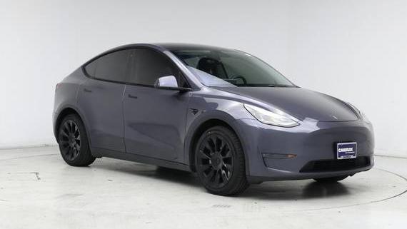 TESLA MODEL Y 2020 5YJYGDEF6LF002487 image